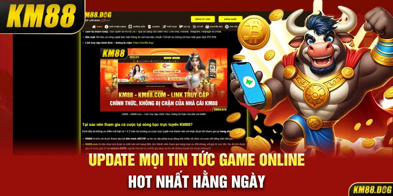 Update mọi tin tức game online hot nhất hằng ngày